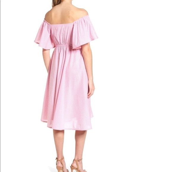 STYLEKEEPERS•Daisy chains off shoulder dress - Picture 4 of 8